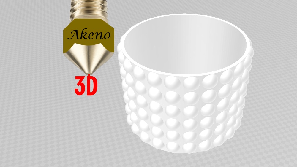 Miniatura 2 do modelo 3D Modern Bubble Planter Pot