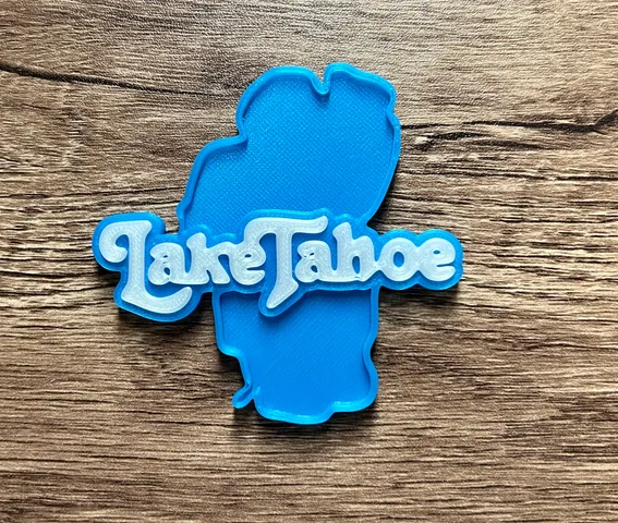 Lake Tahoe Magnet (8x3mm magnet)