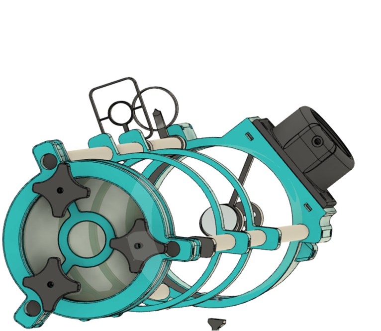 Astronomical Telescope "Hadley" an easy assembly, high performance