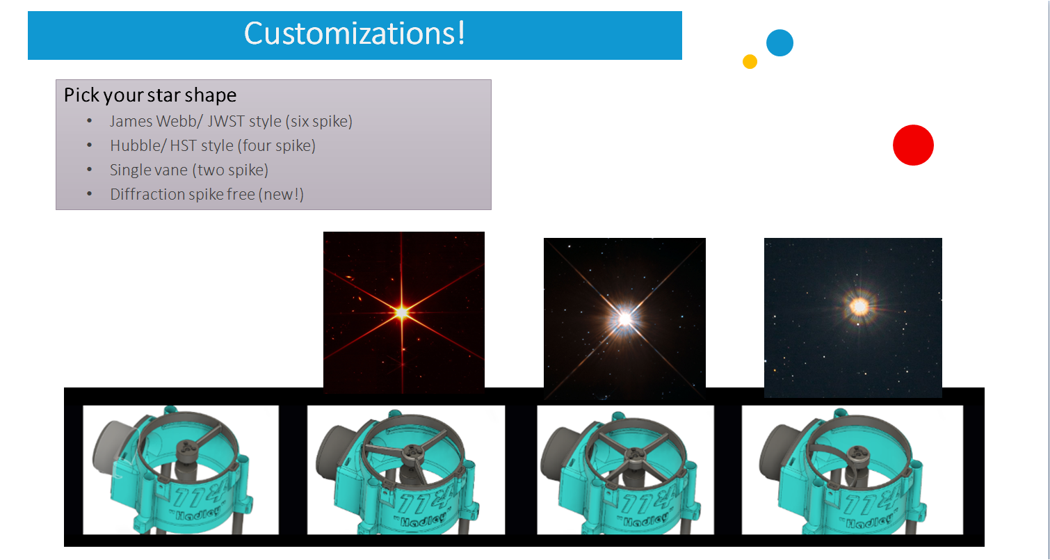 Astronomical Telescope "Hadley" an easy assembly, high performance