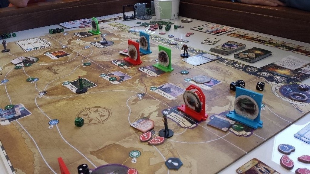 Gates for Arkham Horror (tm) the boardgame (can be used for Eldritch Horror also!)