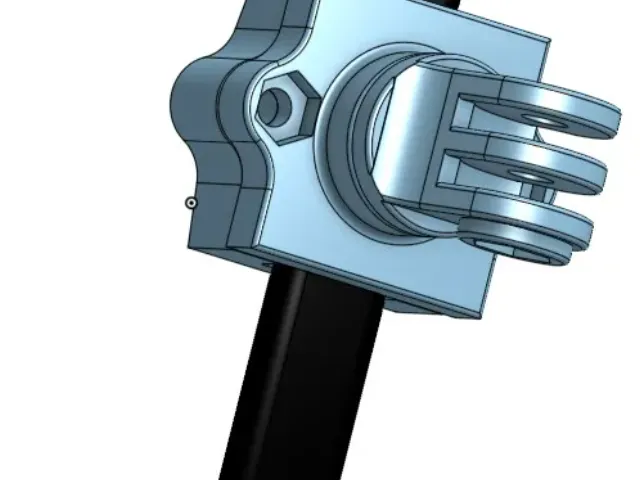 GoPro crane for a IRWIN "QUICK-GRIP" Clamp
