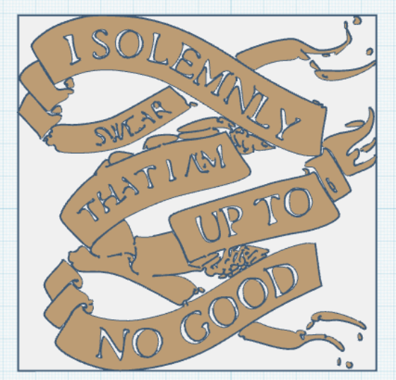 Harry Potter Marauders Map Wall Art