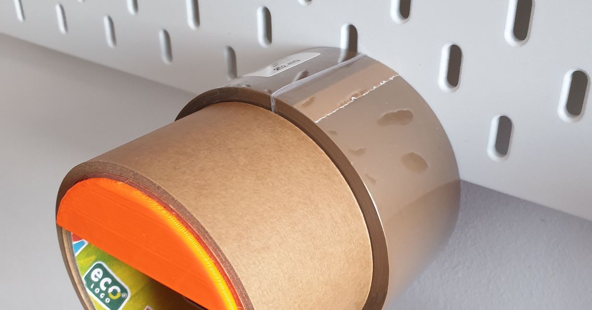 Skadis Pegboard Tape Holder 10cm Full Body by flegne Download free