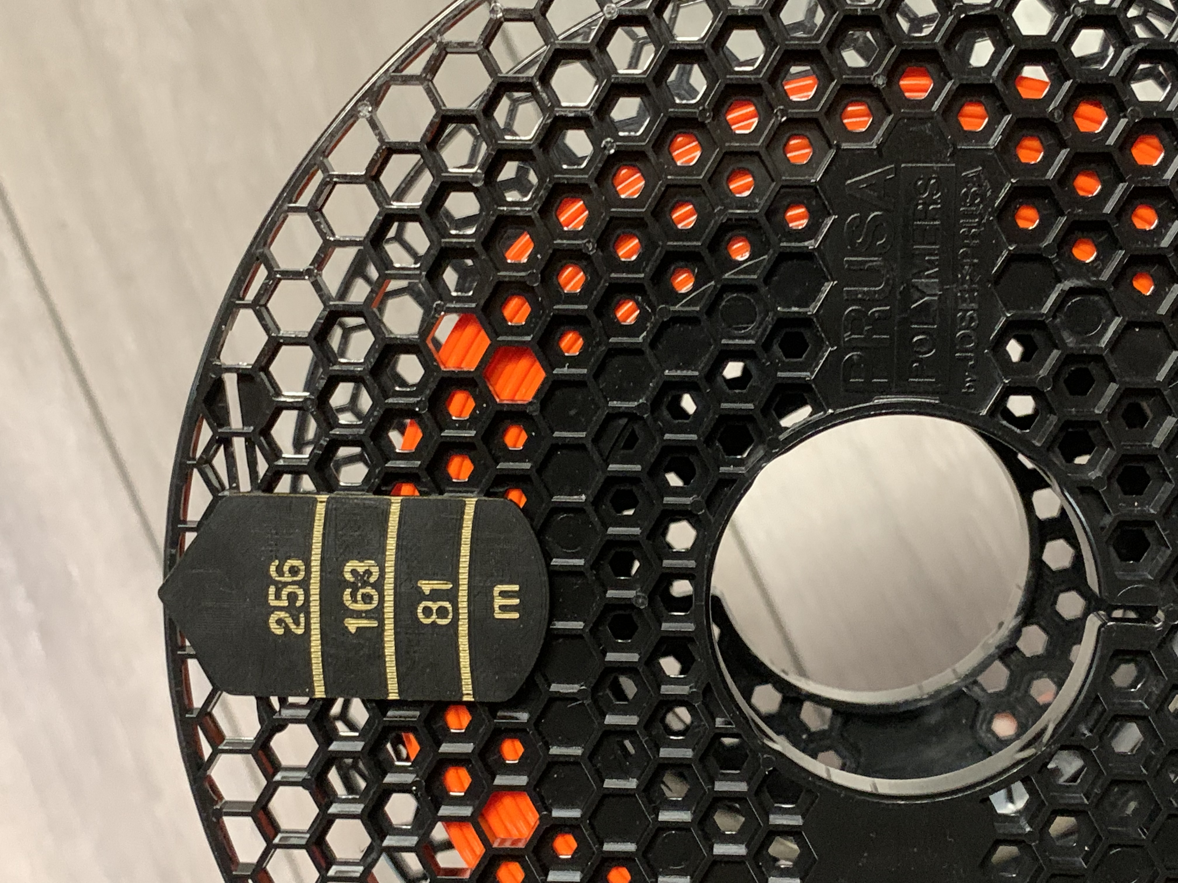 Remaining filament plate for Prusament