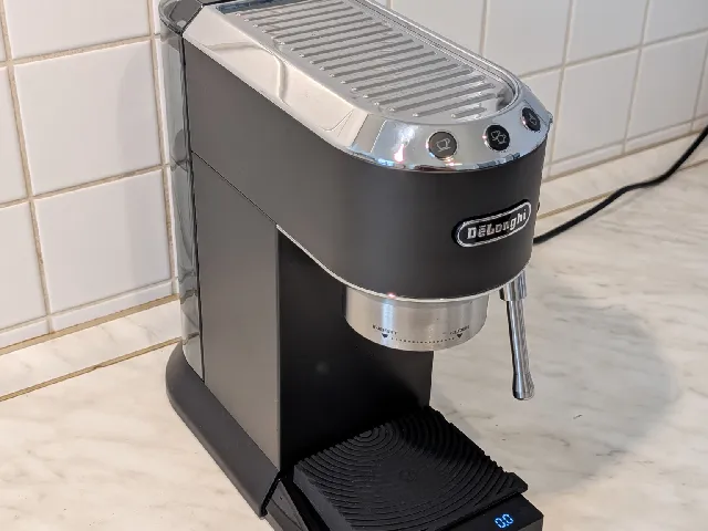Delonghi Dedica Flat Scale Platform - Timemore Mirror Mini