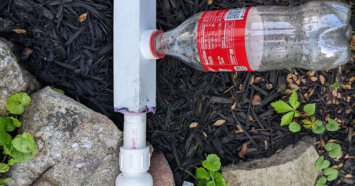 3/4 inch PVC coupler with 2 liter soda fitting by mikeo Download free