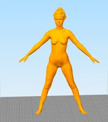 Woman in Body Suit 1 by julianrinaldi, Download free STL model