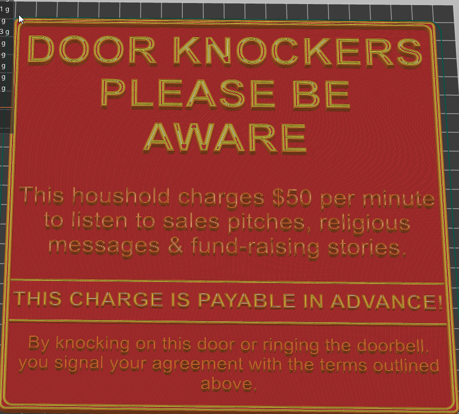 Door knockers beware — miniatura 2