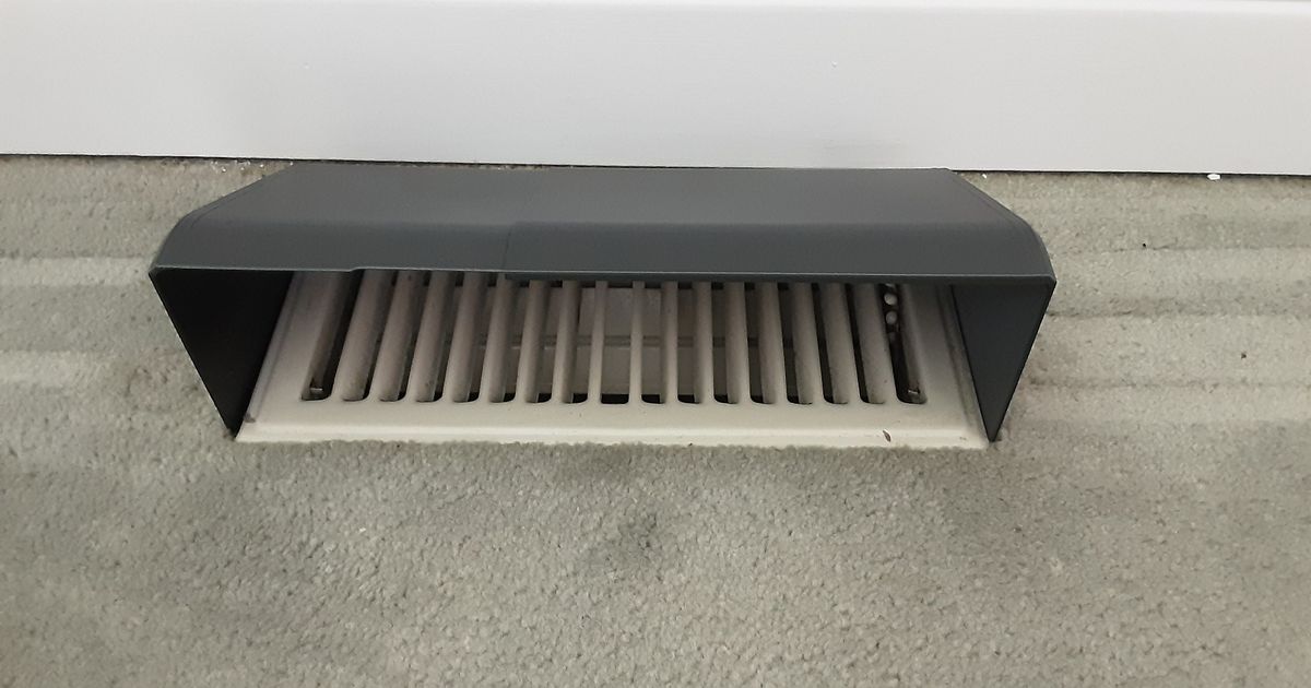 Adjustable Vent Air Deflector by Bernd | Download free STL model