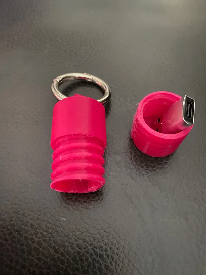 Screwable Pill Container with Key Chain Hole by Chris D | Download free ...