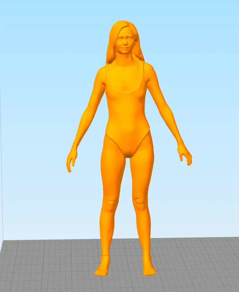 Woman in Body Suit 2 by julianrinaldi, Download free STL model