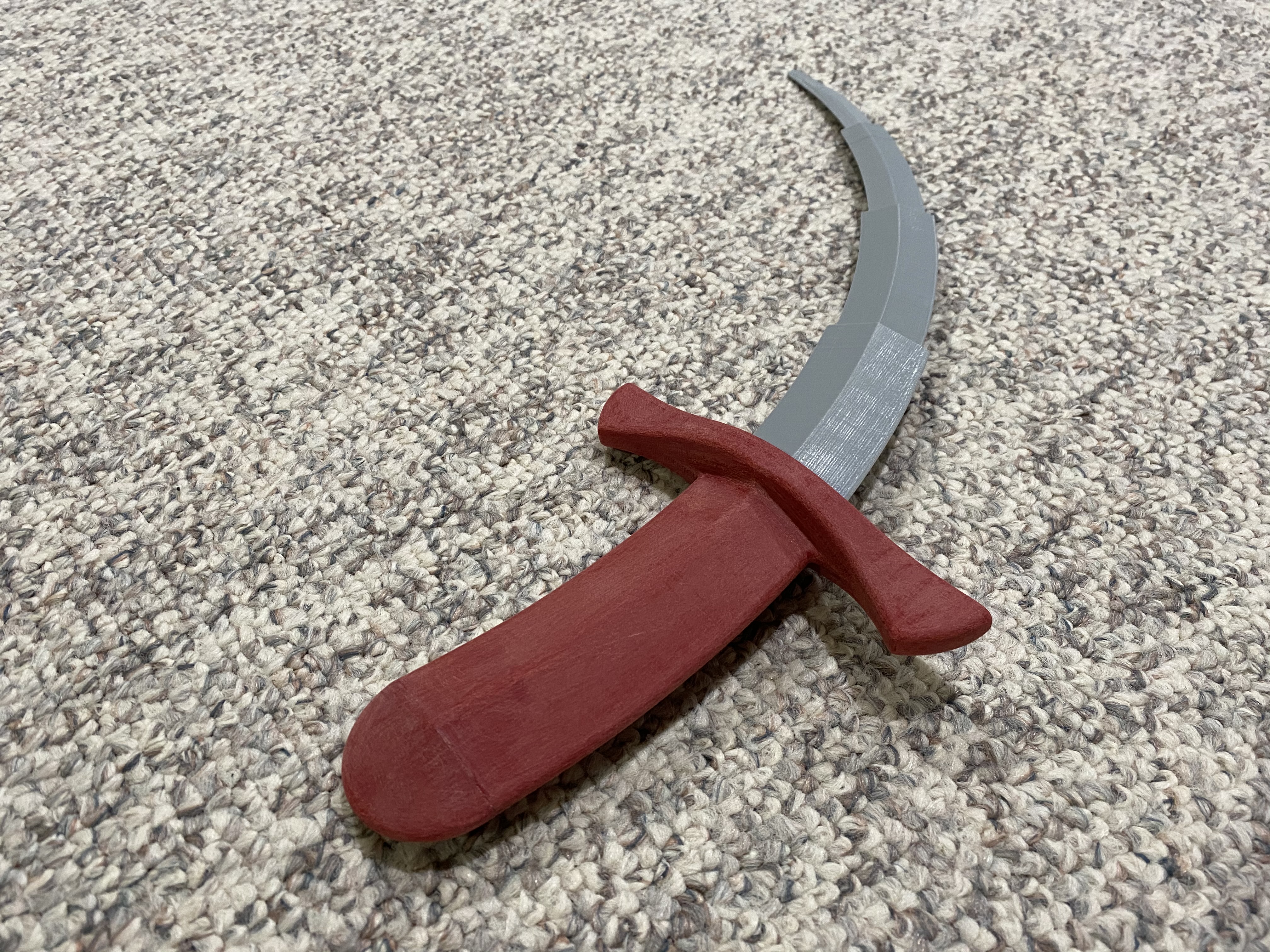 Curved Collapsing Dagger (Removable Blade)