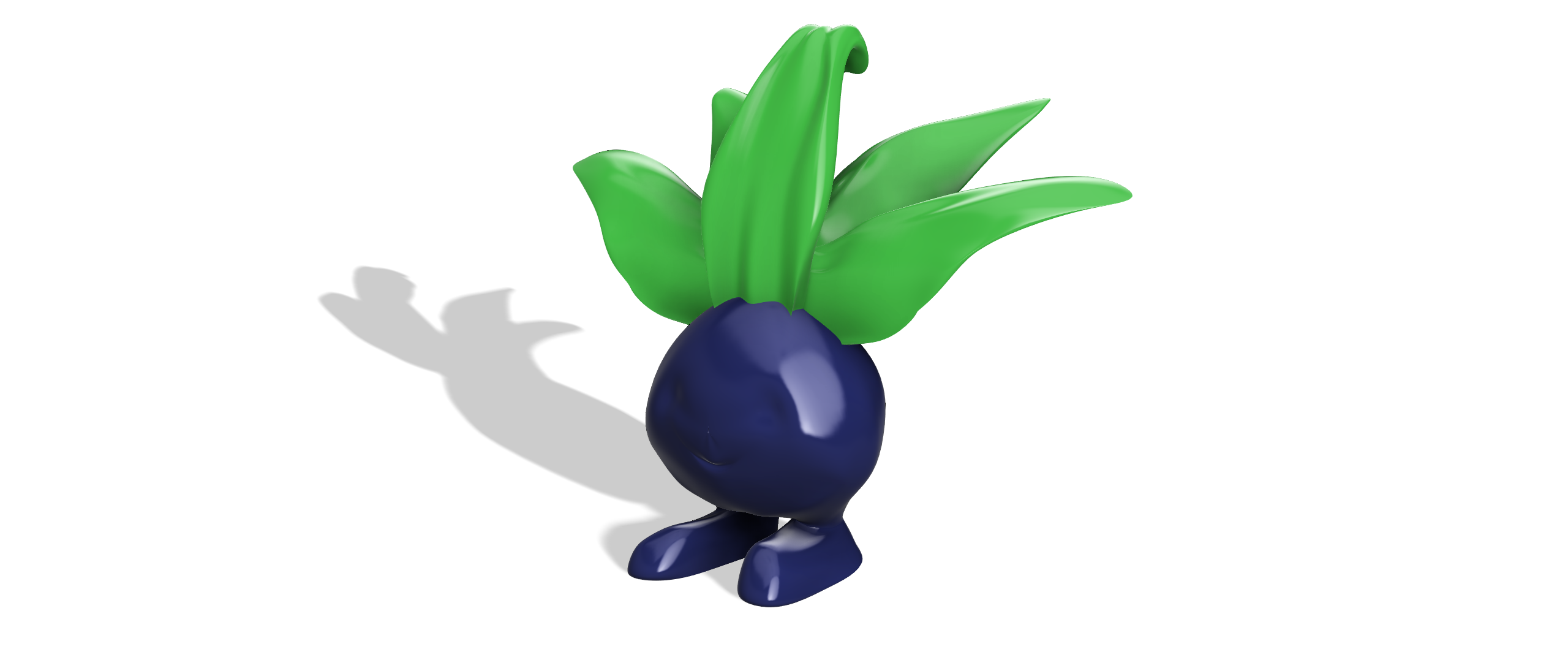 Miniatura 2 do modelo 3D Oddish