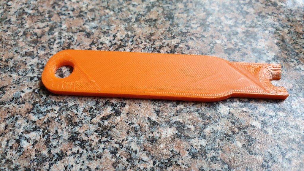 Miniatura 2 do modelo 3D barbecue grill scraper