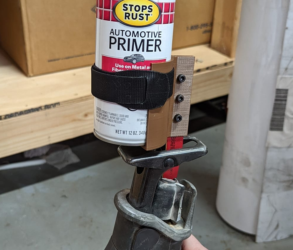 Spray Paint Can Shaker for Reciprocating Saw by AJ Quick Download