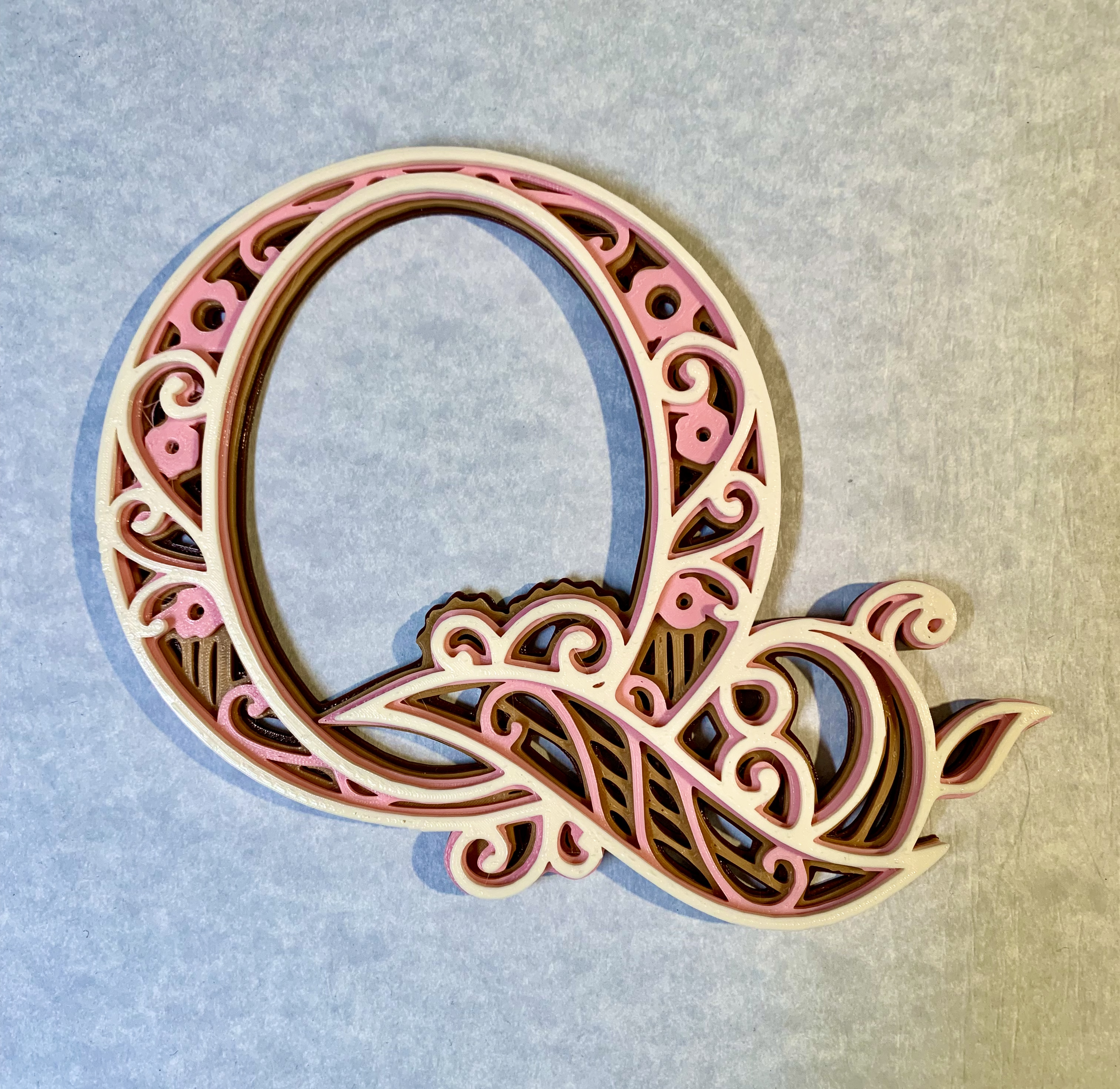 Ornate Letter Q Monogram