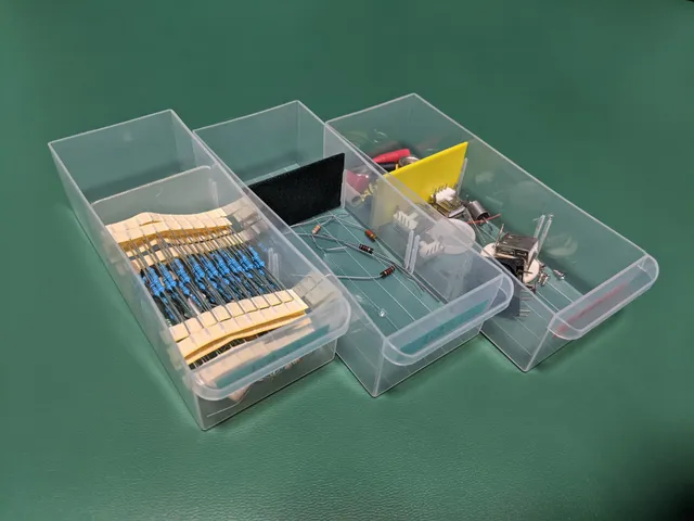 Small Parts Organizer Drawer Divider