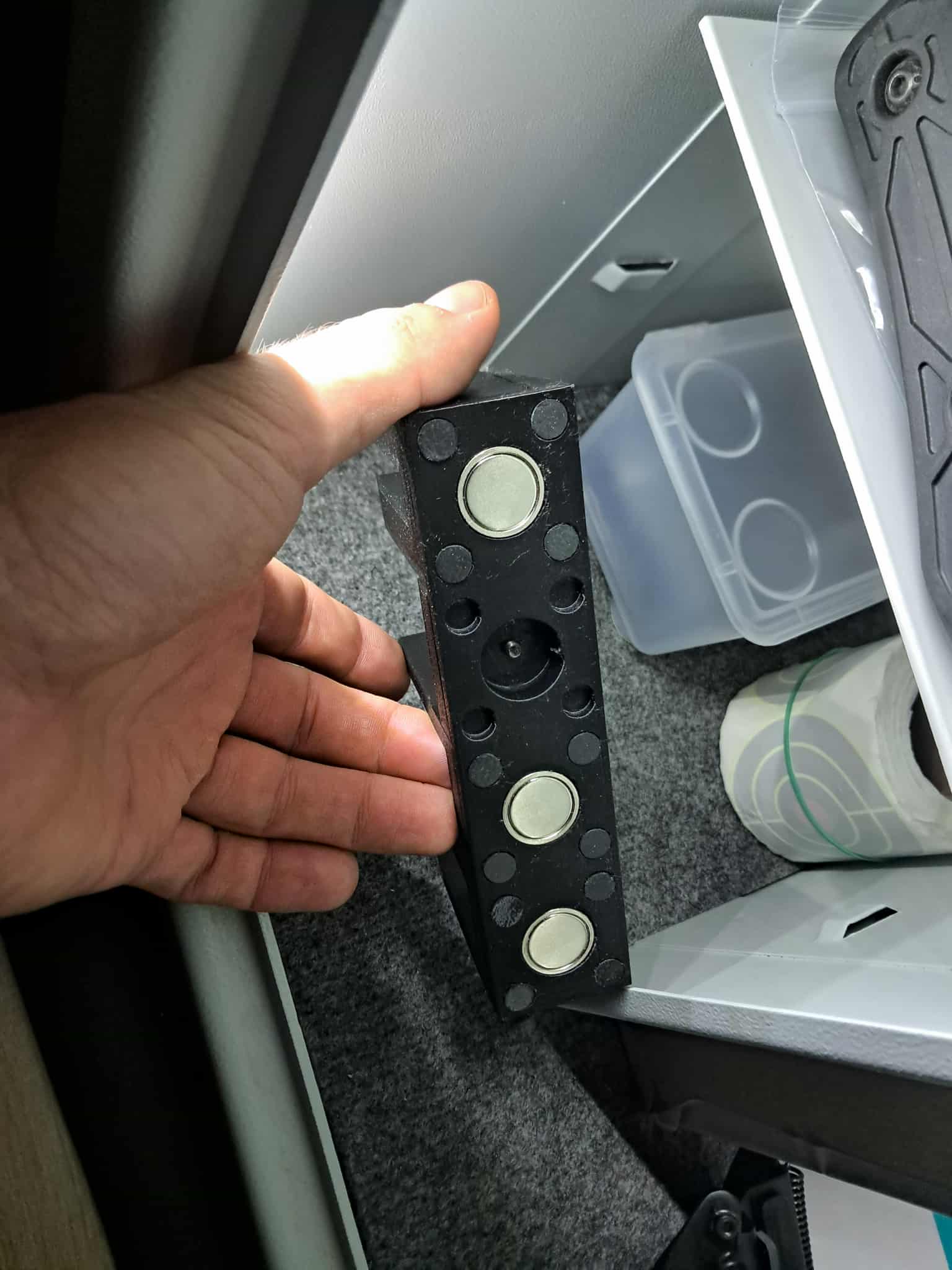 Modular Gun Safe Organizer – Magazines & Documents System — miniatura 3