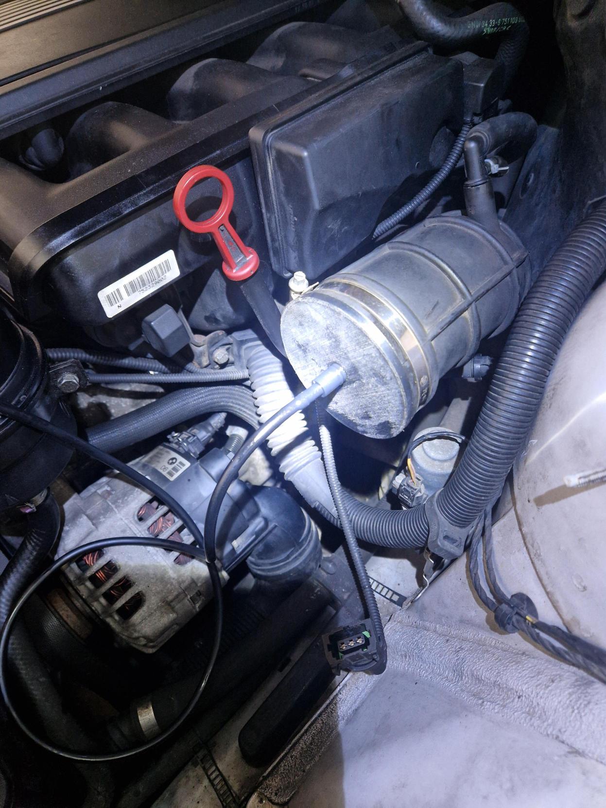 BMW e46 M54B22  Intake vacum/smoke test adaptor