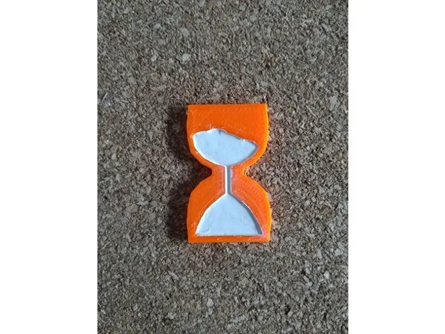 Hourglass extruder visualizer