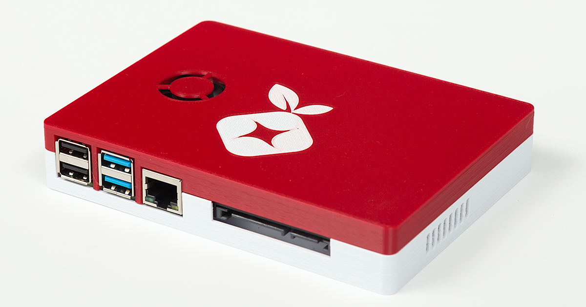 Raspberry Pi 4 + SSD Case by Nick, Download free STL model