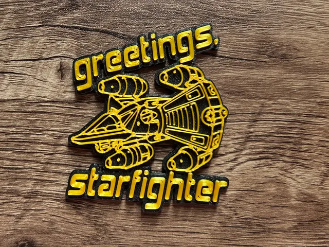 The Last Starfighter Magnet (8x3mm magnet)