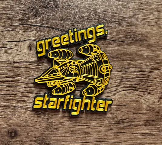 The Last Starfighter Magnet (8x3mm magnet)