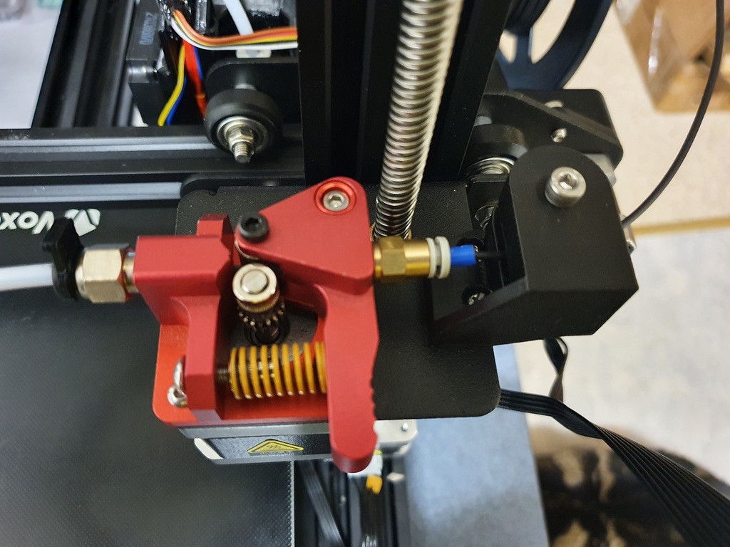 Filament Extruder Bearing Guide for Voxelab Aquila -Remix for dual gear ...