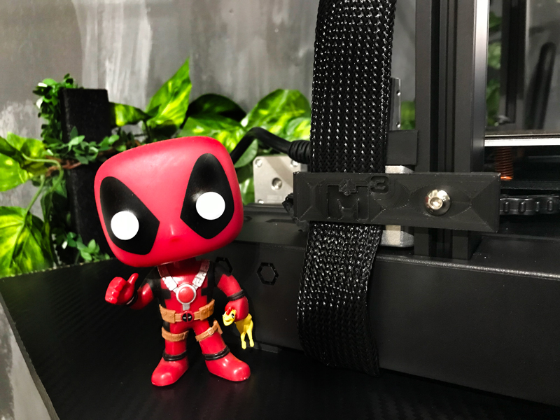Ender 3 S1 Pro Z Axis Cable Space Saver