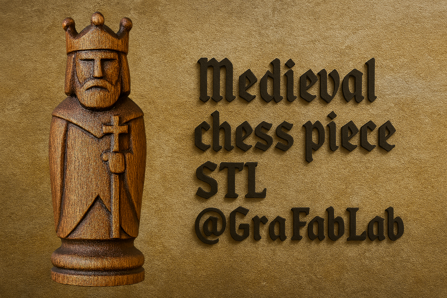Medieval "King" - chess piece