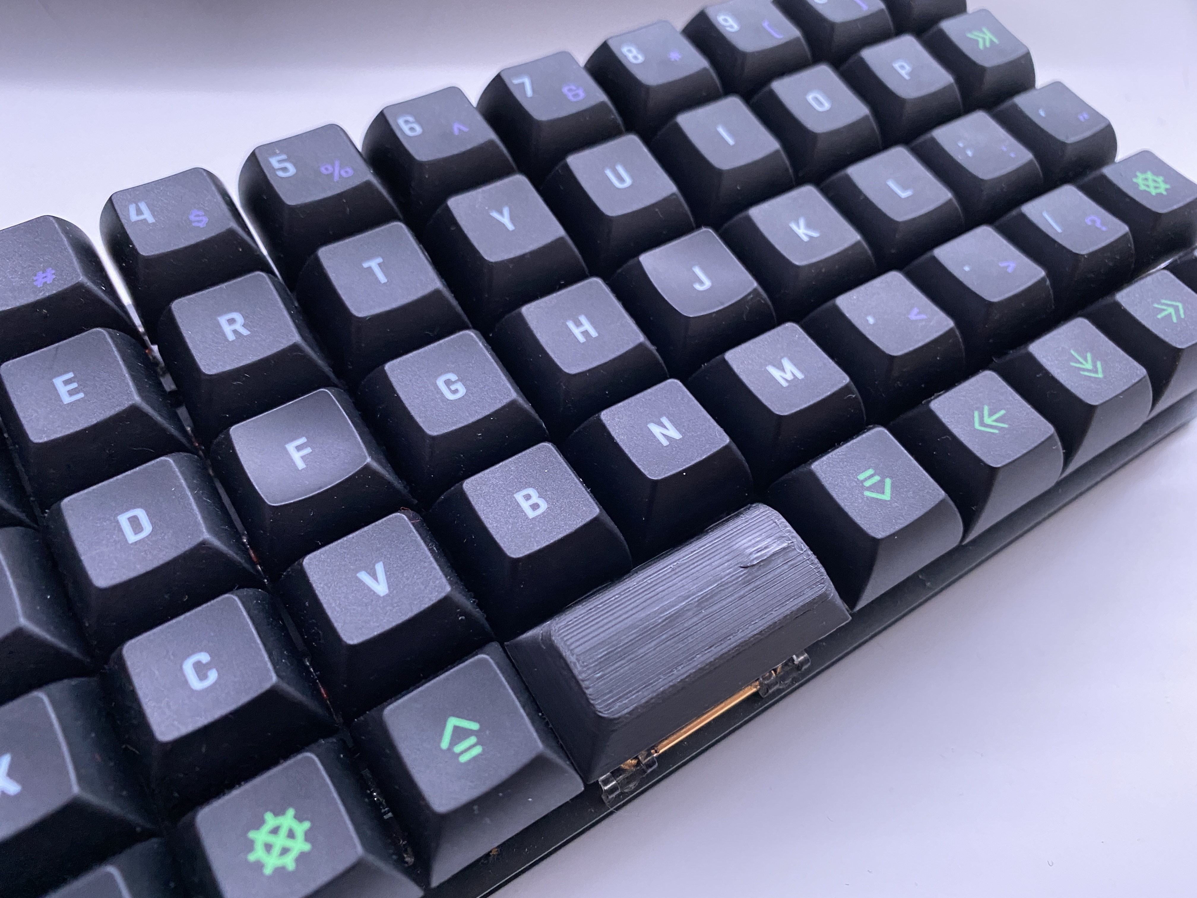 Convex 2U DSA Profile Keycap for MX Key Switches (space bar!)