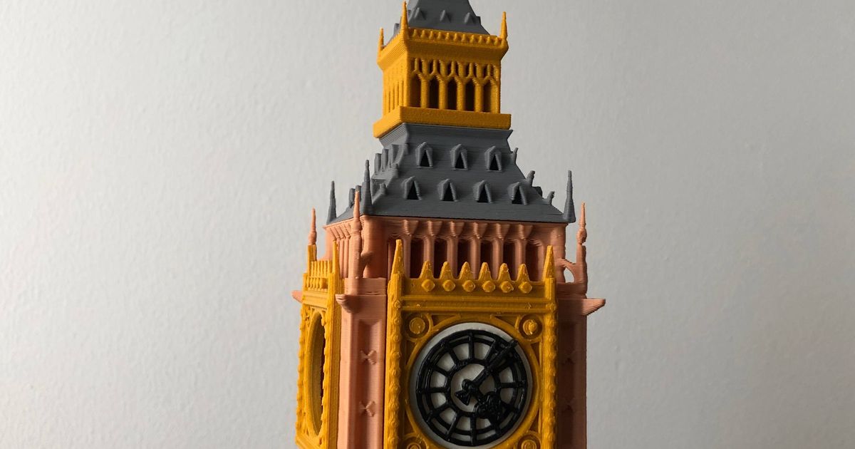 Free STL file The Game of Life Big Ben ♟・Model to download and