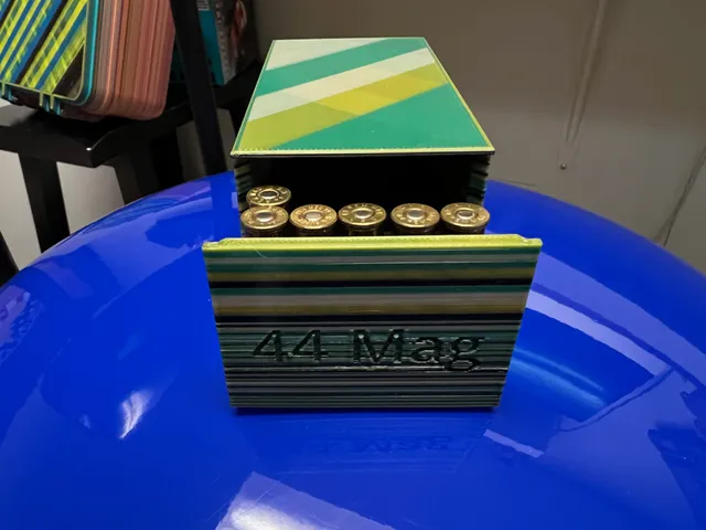 44 Mag Cartrige Box