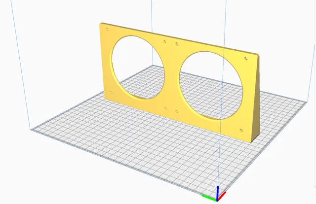 Dual 120mm Fan Mount