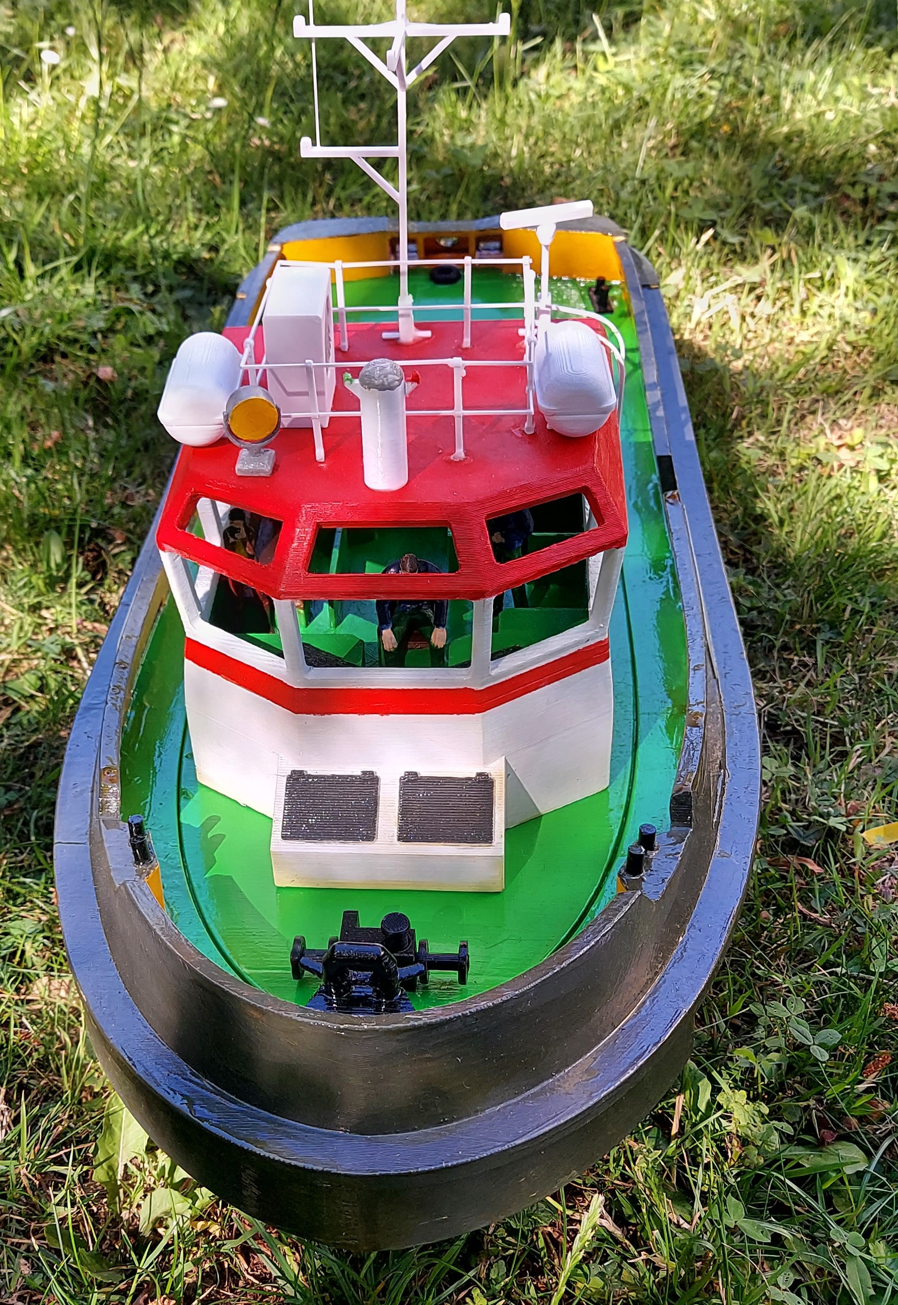 RC fishing boat | 3D Print Model