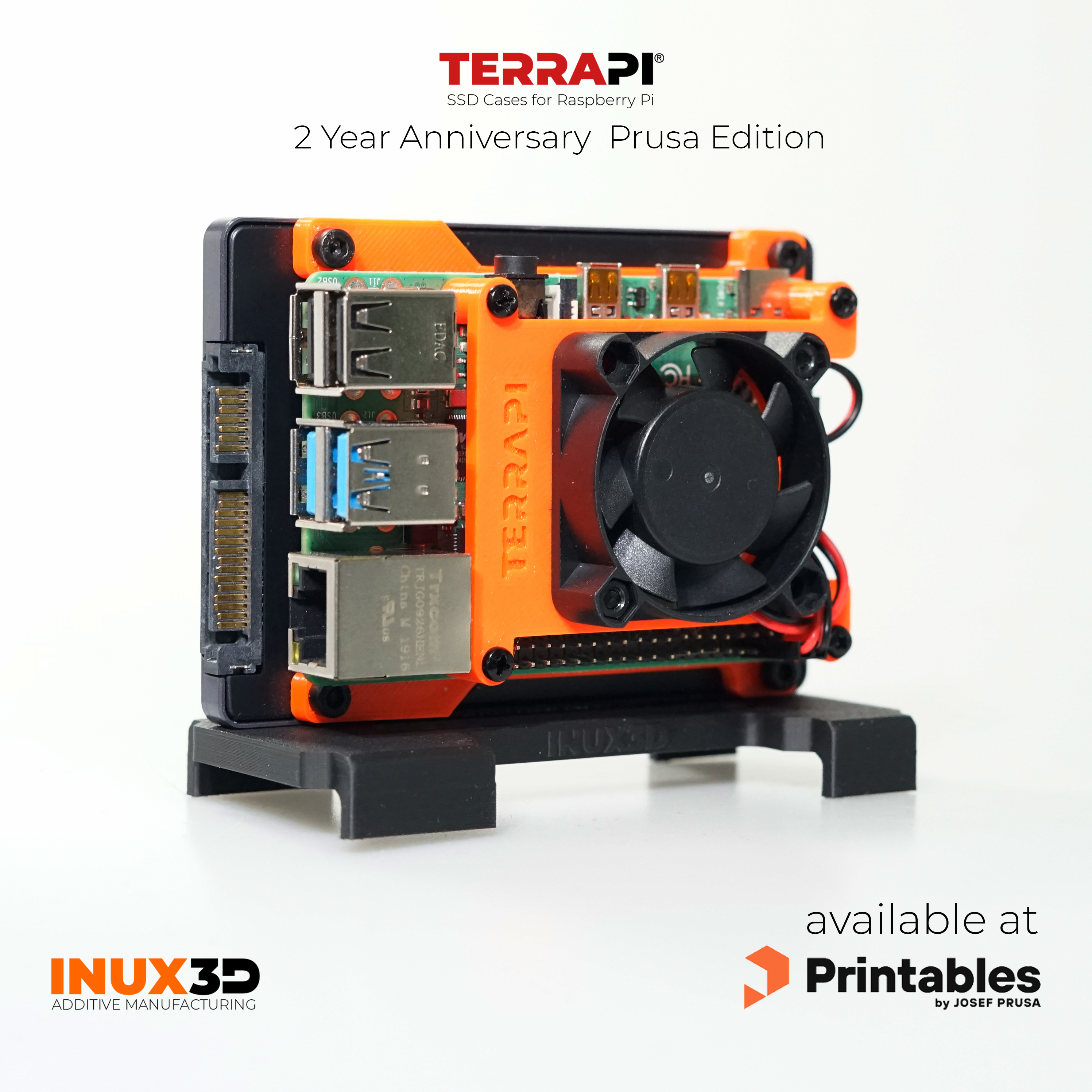 TerraPi EVO – Complete Raspberry Pi SSD Case Solution 