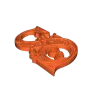 Ornate Letter S Monogram por Art G | Descargar modelo STL gratuito ...