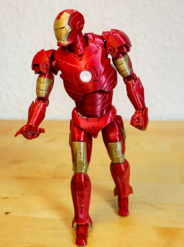 Iron Man MK3 Articulated Figure by OpenFigure3D | Download free STL ...