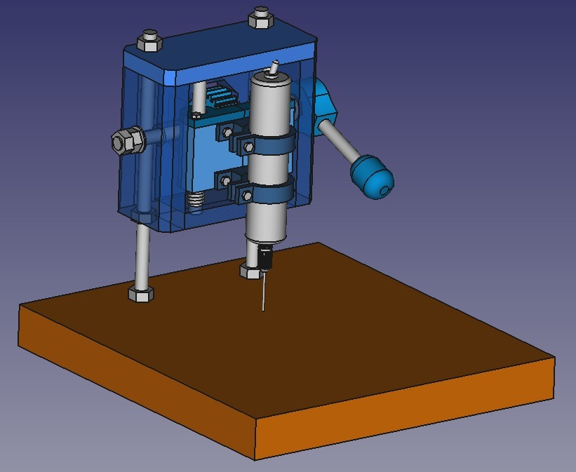 PCB Drill Press by Mape Download free STL model