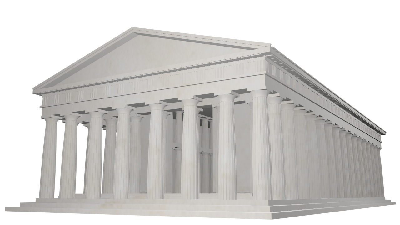 The Parthenon by Shadowcraft Designs | Download free STL model ...