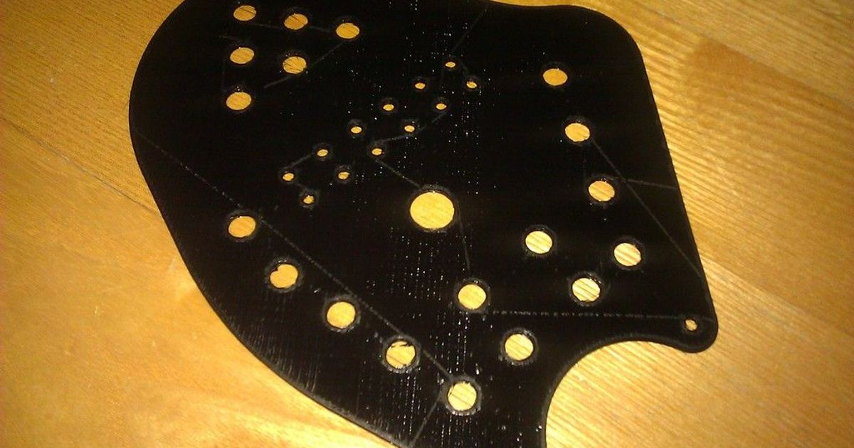 Hand paddles for swimming by Mape Download free STL model