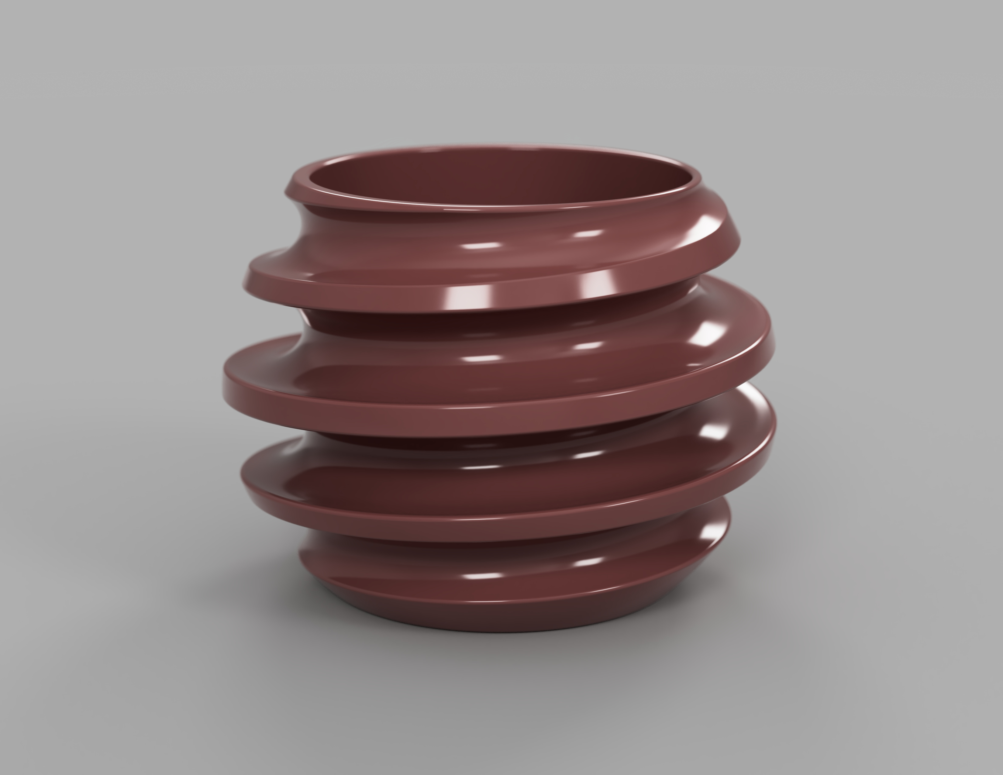 Miniatura 6 do modelo 3D Flower Pot (Pineapple Inspired)