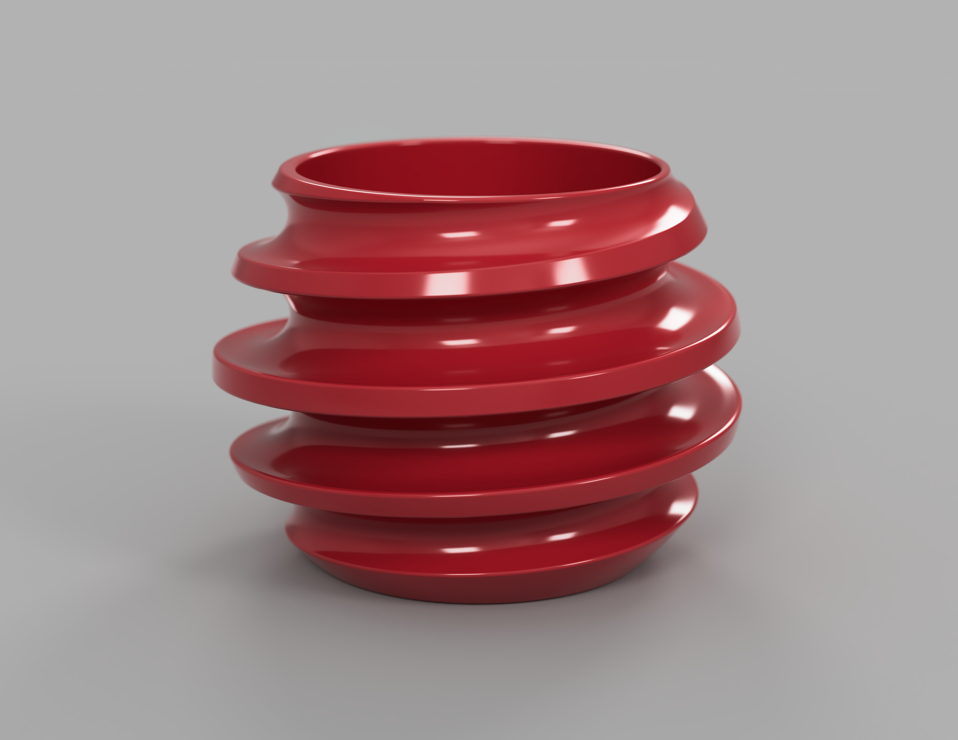 Miniatura 3 do modelo 3D Flower Pot (Pineapple Inspired)