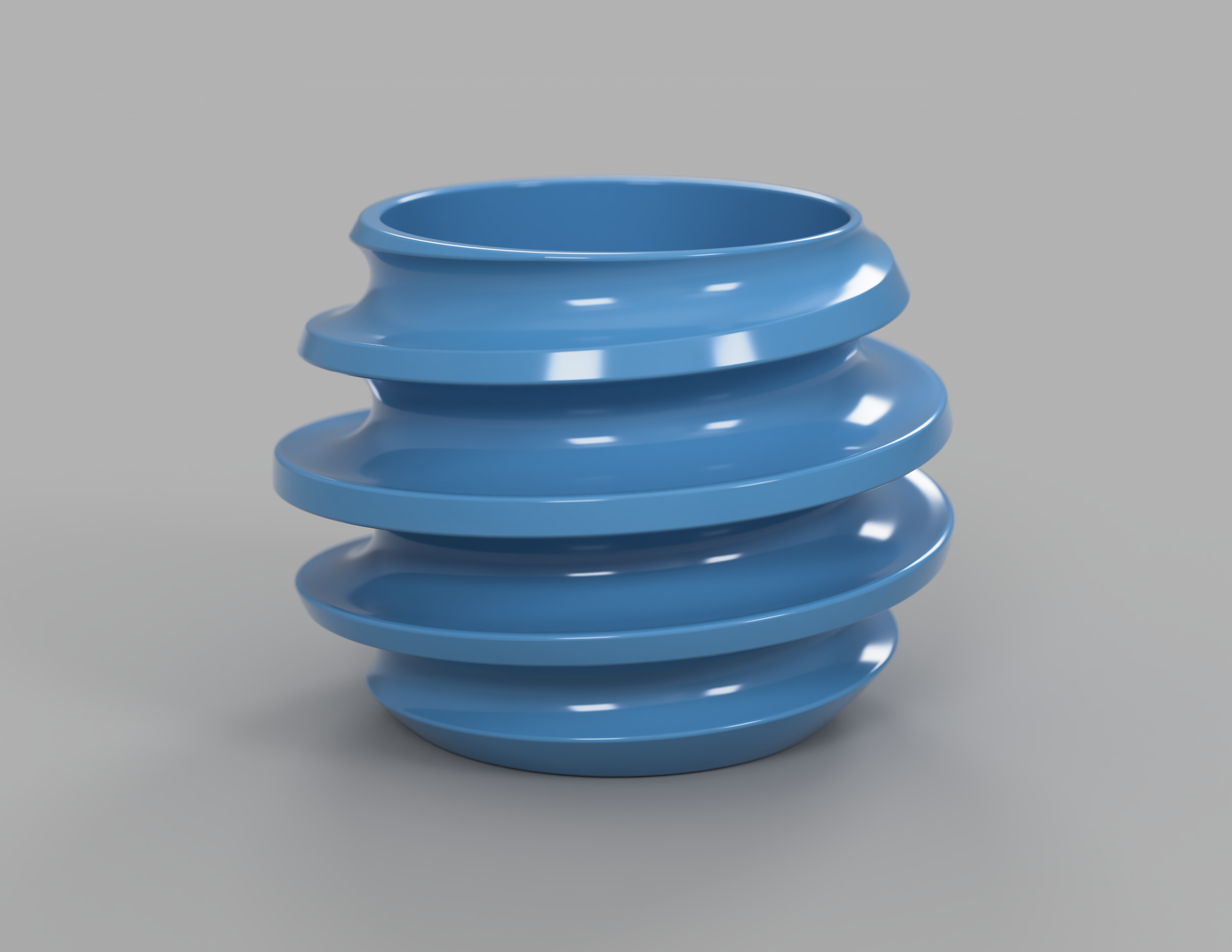 Miniatura 5 do modelo 3D Flower Pot (Pineapple Inspired)