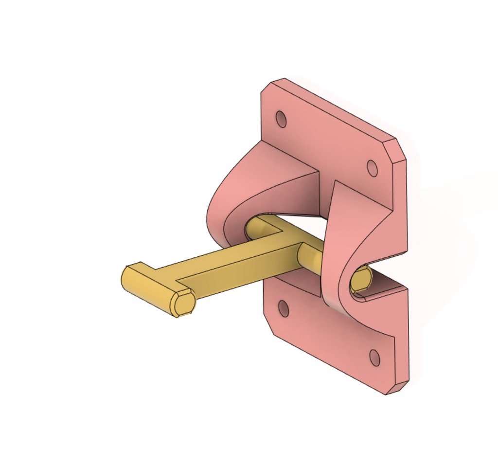 RV door holder by 1D_Design Download free STL model