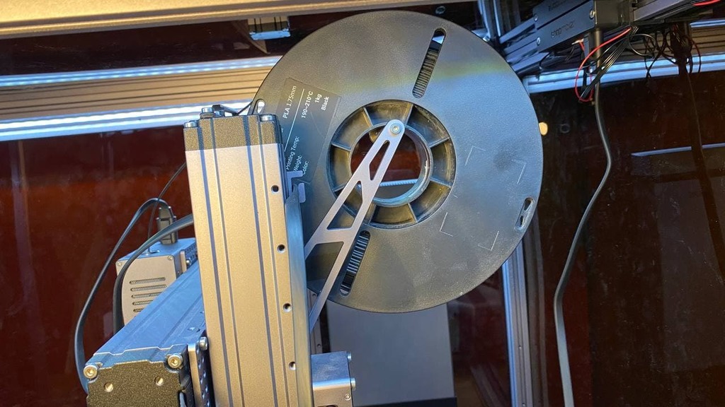 Snapmaker 2.0 filament guild (Work with the enclose) by 1D_Design