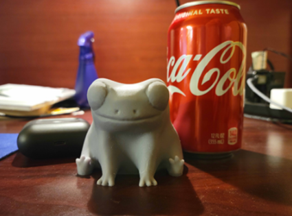 Miniatura 3 do modelo 3D Fred The Frog Butt Thicc
