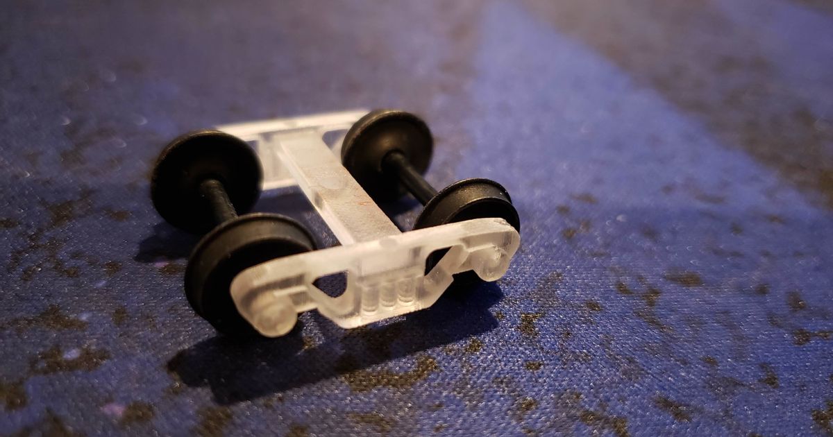 100Ton Railroad Trucks by Models Download free STL model