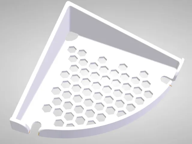 Shower Shelf with razor holders